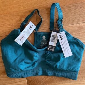 Kindred Bravely Sublime Sports Nursing and Pumping Bra Small Busty Teal